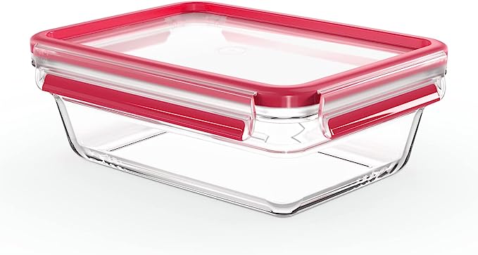 Masterseal Fresh Verre, Boîte alimentaire rectangulaire 1.3 L 