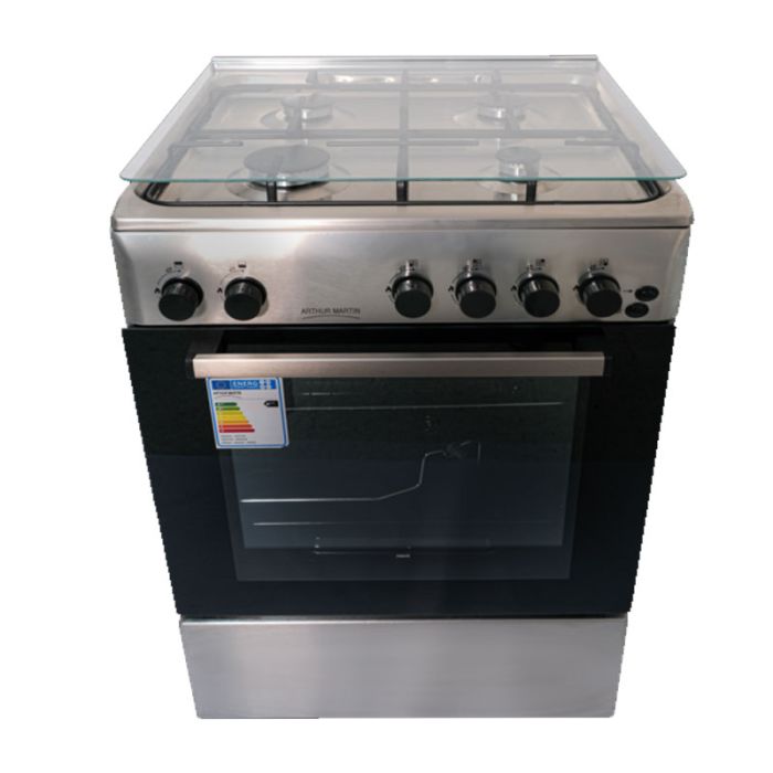 Plaque de cuisson gaz encastrable Focus F401X 4 Feux 60cm Inox Tunisie